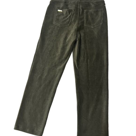 Michael Kors, Size Médium, Olive Green Pull-On Straight Ankle Pants. NWT L4 - Picture 12 of 12